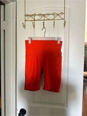 Old Navy Orange Biker Shorts